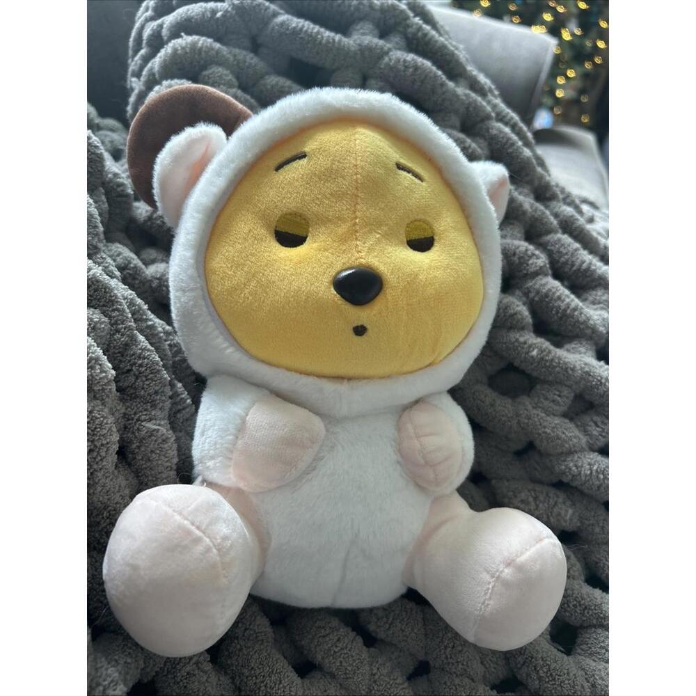 Sanrio Gudetama Sheep Plush Aries Zodiac Lamb Costume 8” Kawaii Stuffed Toy READ